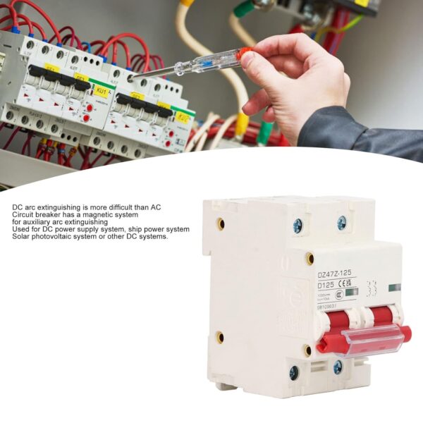 Disyuntor - Breaker Solar DC 125A 600V - Imagen 5