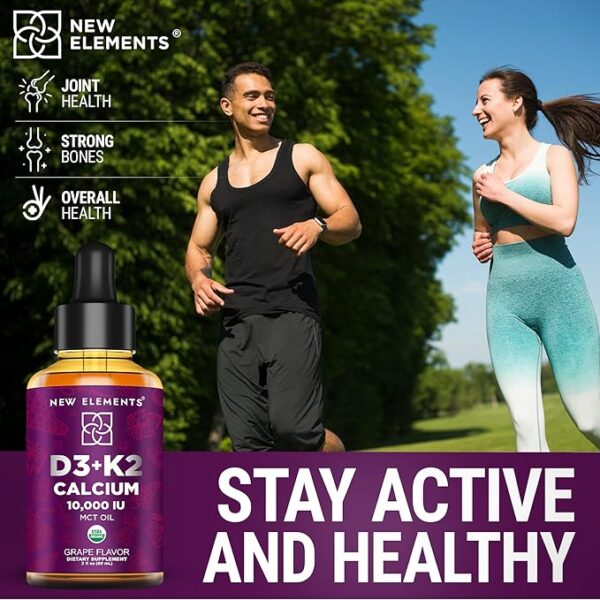 Vitamina D3 + K2 Líquida de Alta Absorción - Imagen 4