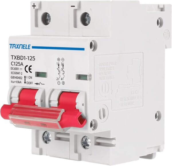 Disyuntor - Breaker Solar DC 125A 600V - Imagen 13