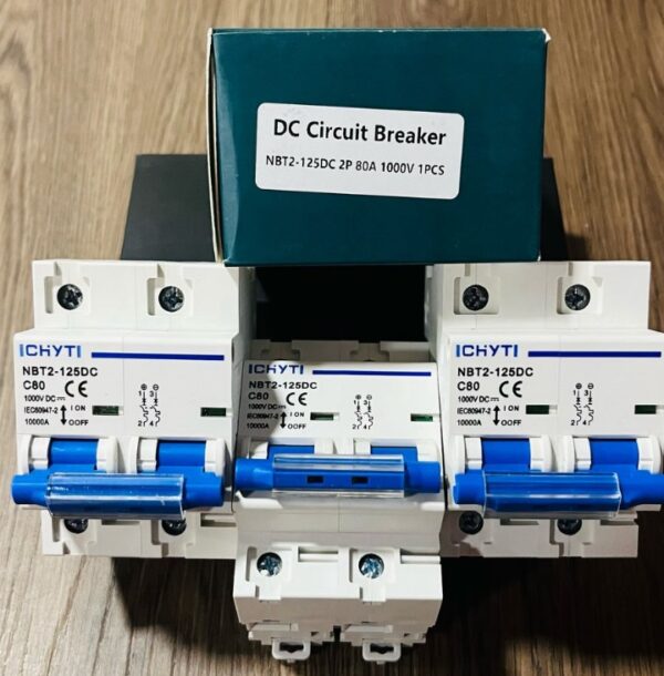 Disyuntor - Breaker Solar DC 80A 1000V
