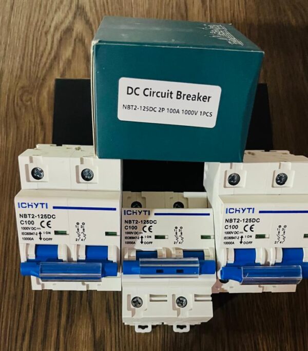 Disyuntor - Breaker Solar DC 100A 1000V