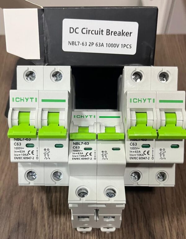 Disyuntor - Breaker Solar DC 63A 1000V