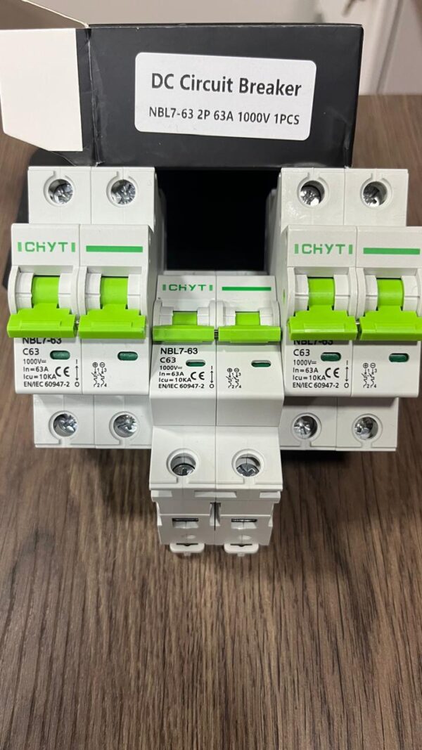 Disyuntor - Breaker Solar DC 63A 1000V - Imagen 2