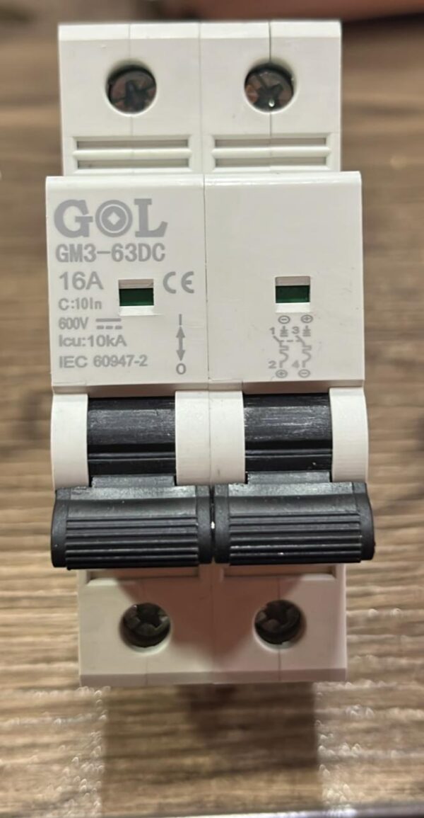 Disyuntor - Breaker Solar DC 16A 600V
