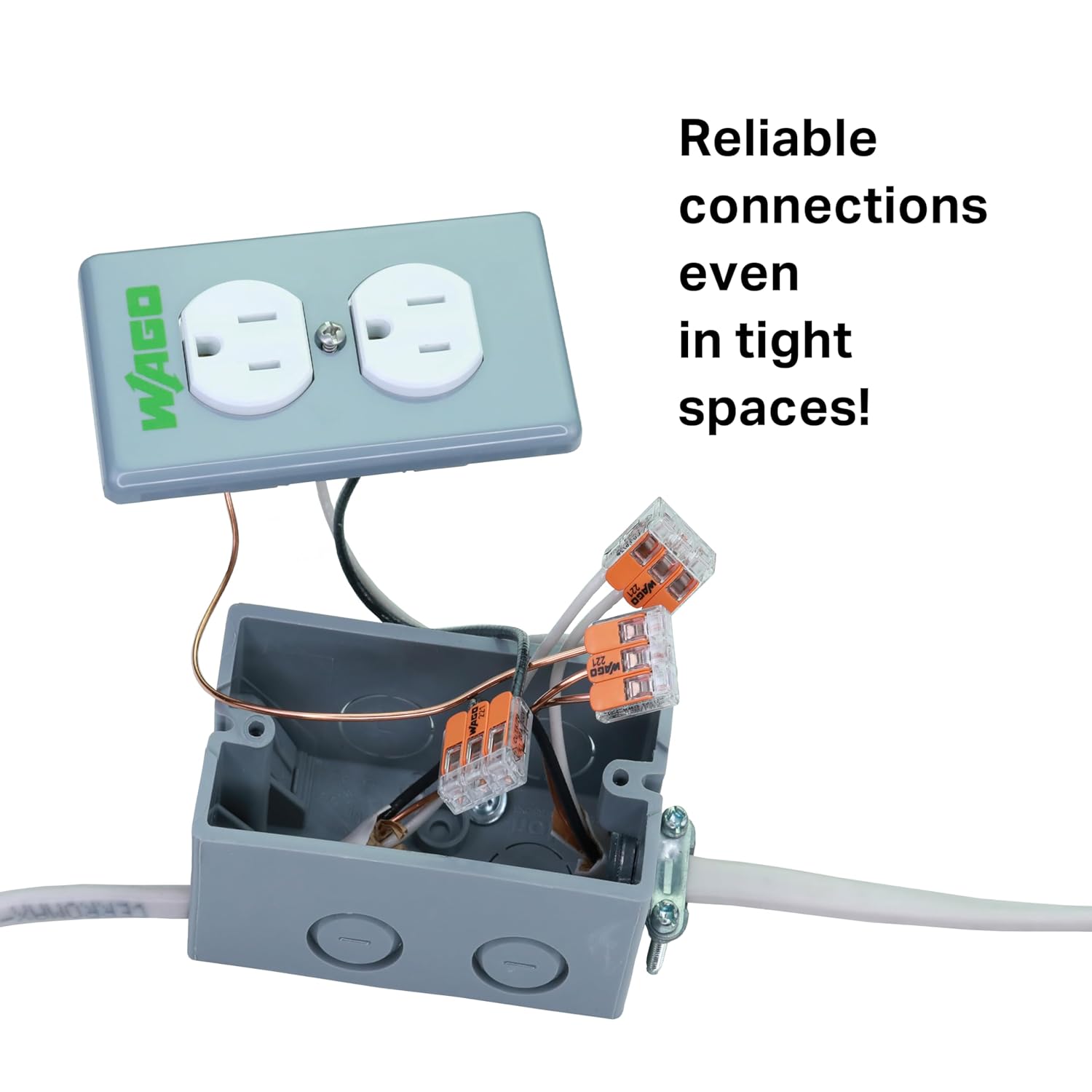 WAGO 221-415 | 5 Vías | Terminal de Conexión Eléctrica Transparent - Imagen 6